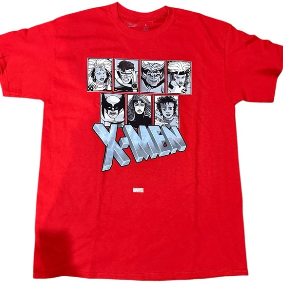 Marvel Other - Vintage Marvel X-Men Red Graphic T-Shirt (Large), New